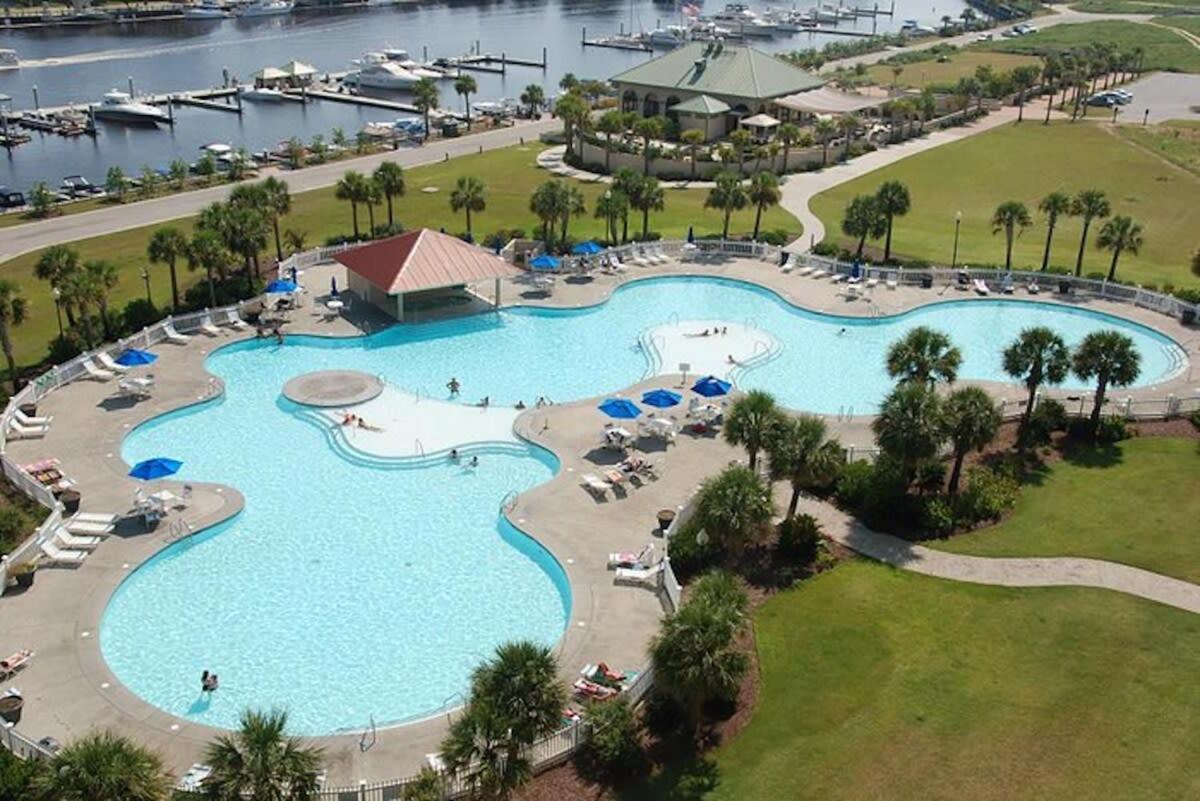 Waterfront Luxury Huge Condo With 15000Sf Pool Myrtle Beach Exterior photo